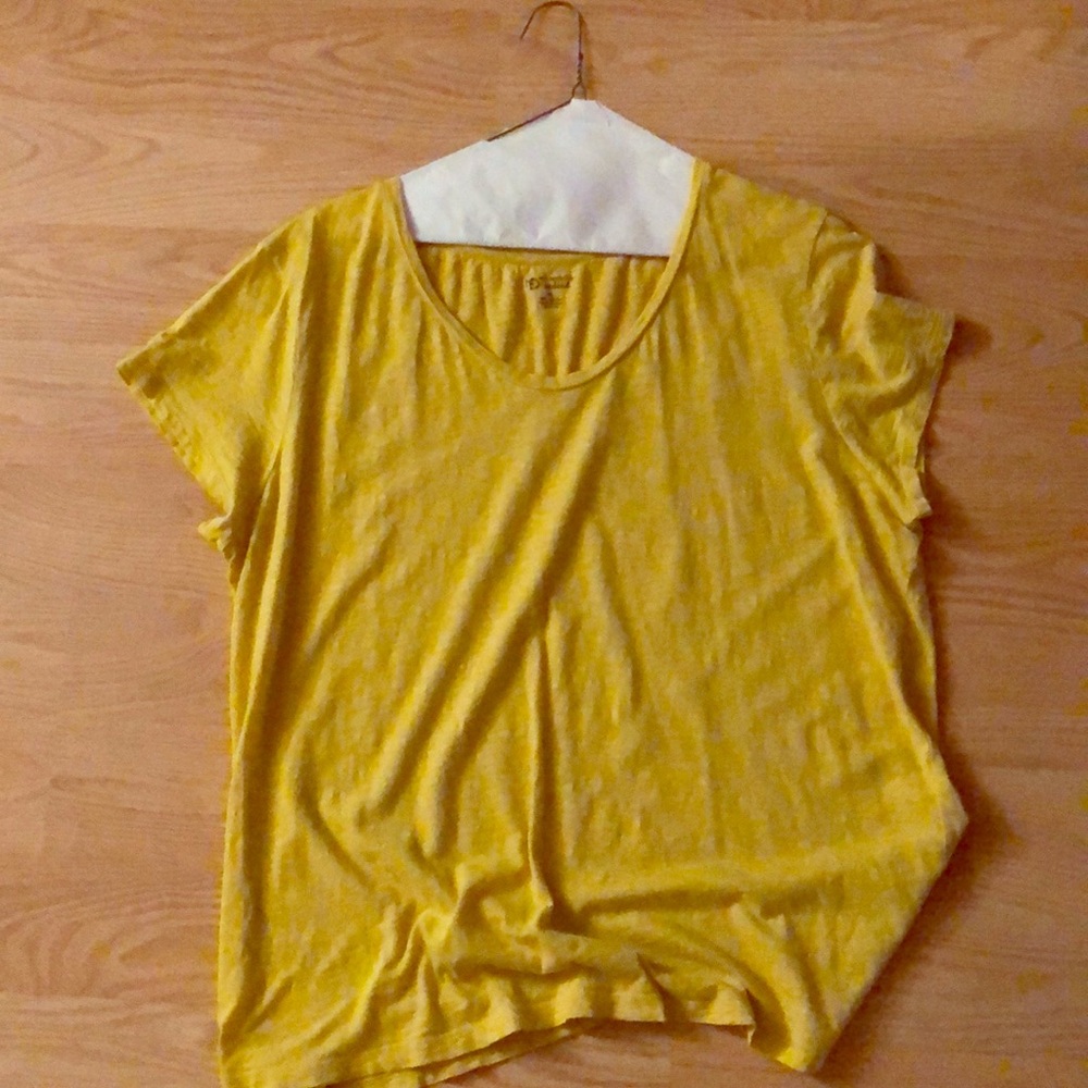 Yellow shirt never worn